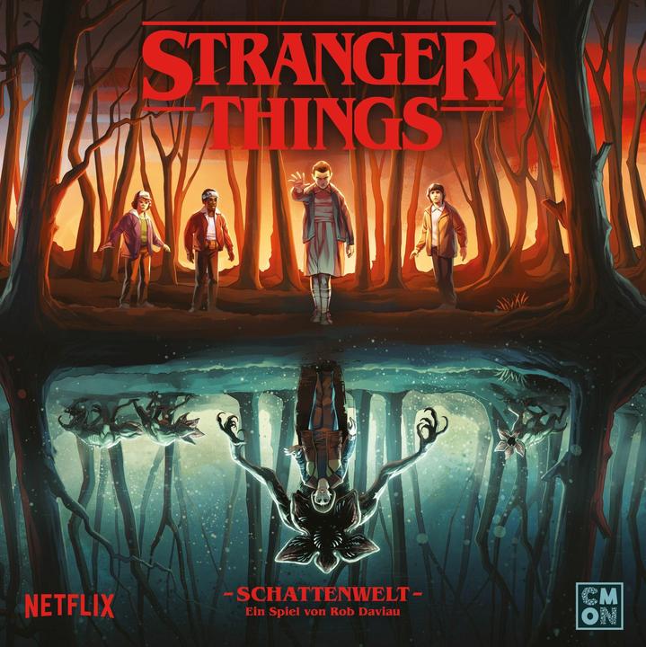 Productafbeelding Cmon Stranger Things: Shadow World, bordspel, voor 2-4 spelers, vanaf 12 jaar (DE editie) (Duits, 2 - 4 Spelers)