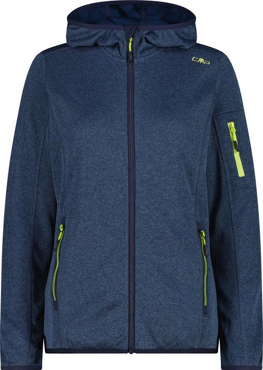 Actual product image CMP Campagnolo Women's Jacket Fix Hood Knitted + Mesh (40)
