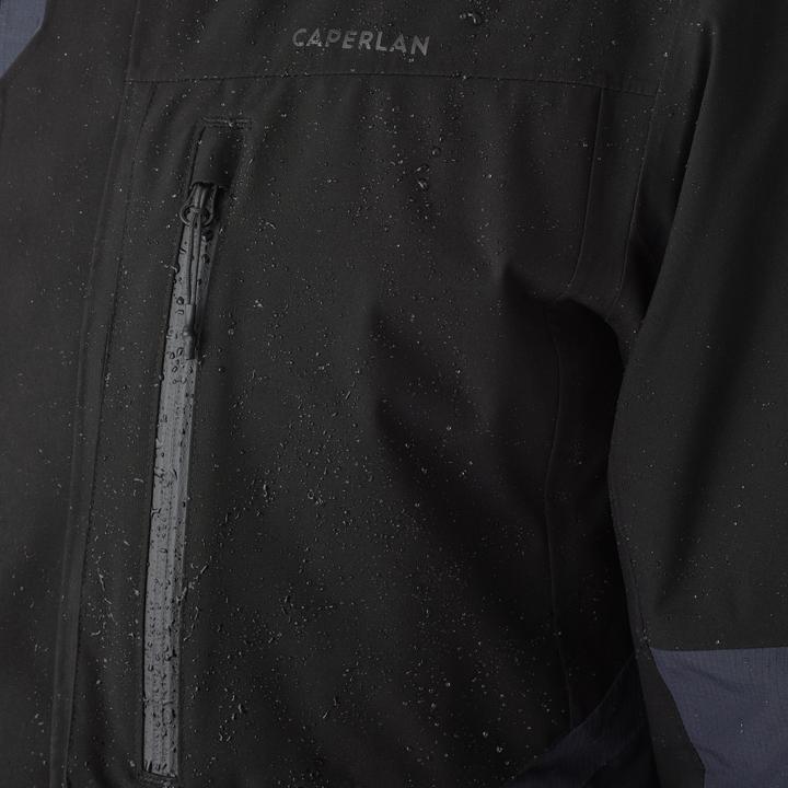 Produktbild Caperlan Angeljacke FJ 500 WPF wasserdicht Herren grau/schwarz (L)