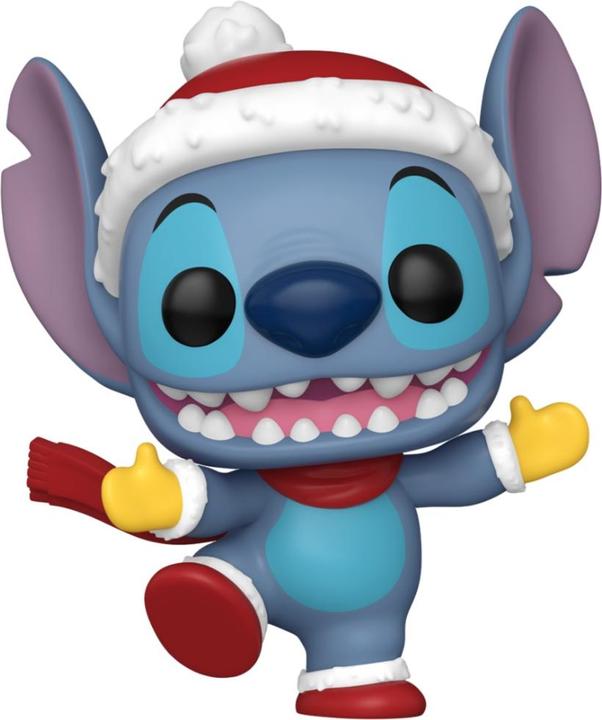 Funko Disney Stitch with Santa Hat