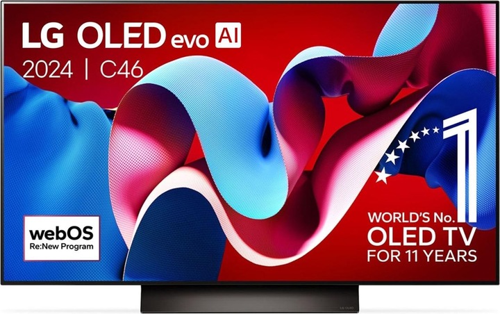 Immagine prodotto LG OLED48C46LA evo Smart TV UHD 4K da 48 pollici (2024) (48", C4, OLED, 4K, 2024)