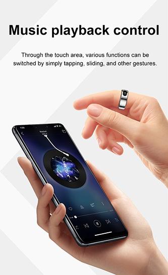 Immagine prodotto Powerton SMART RING PRO Smart Ring velikost 8, gold (8, Oro)