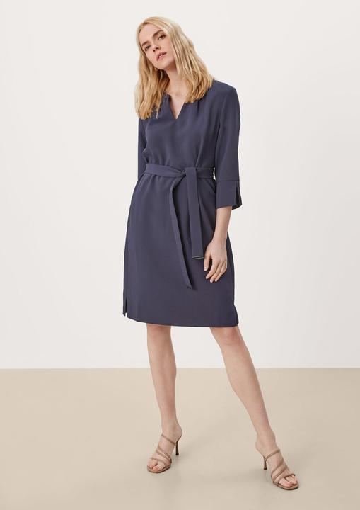 Produktbild s.Oliver Kleid Elegantes Stretchkleid mit Gürtel (40)