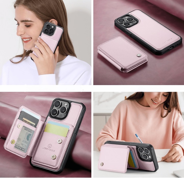 Produktbild Cover-Discount iPhone 16 Pro Max - 2-in-1 Backcover mit Kreditkarten-Etui (Apple iPhone 16 Pro Max)