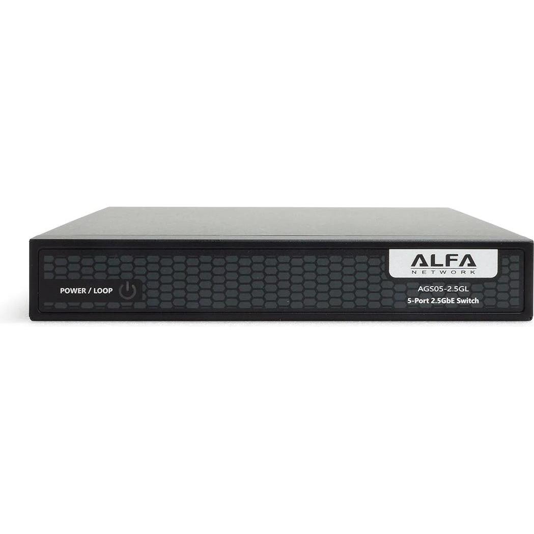 Alfa Network Switch Ethernet Alfa a 5 porte AGS05-2.5GL, Switch di rete