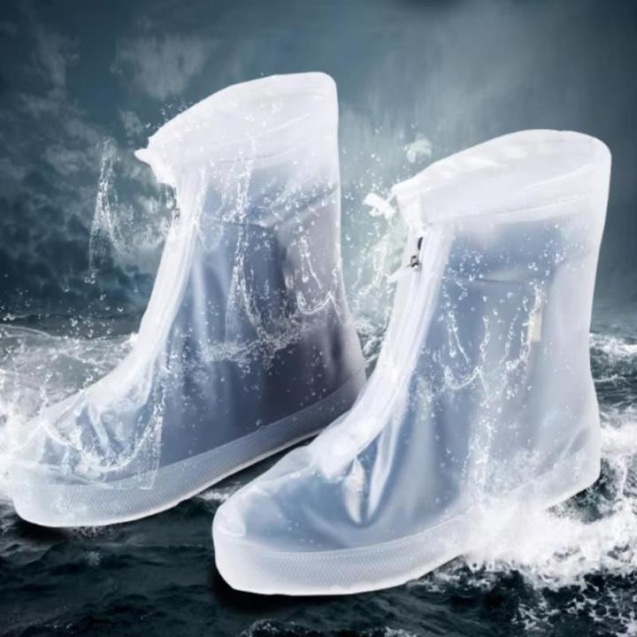 Actual product image Sparco Rainbow-coloured overshoes, size M (37-38), with zip, white (M)