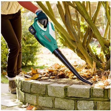 Actual product image Bosch Home & Garden Alb 18 Li (Rechargeable battery operated, Leaf vacuums)