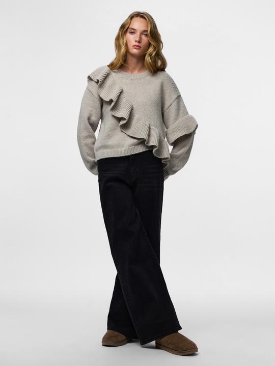 Produktbild Pieces PCNOR RÜSCHEN Strickpullover (S)