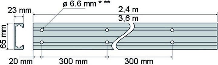 Image du produit Accuride Soft-Close pour patin 51.185.33/24