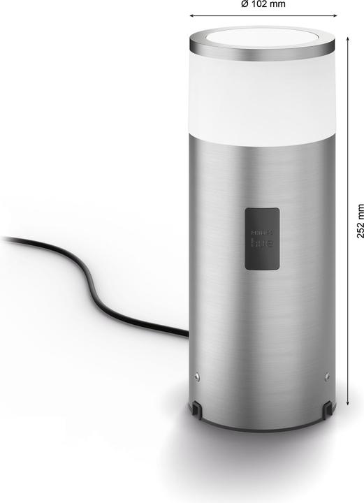 Actual product image Philips Hue Calla base lamp (350 lm, IP44)