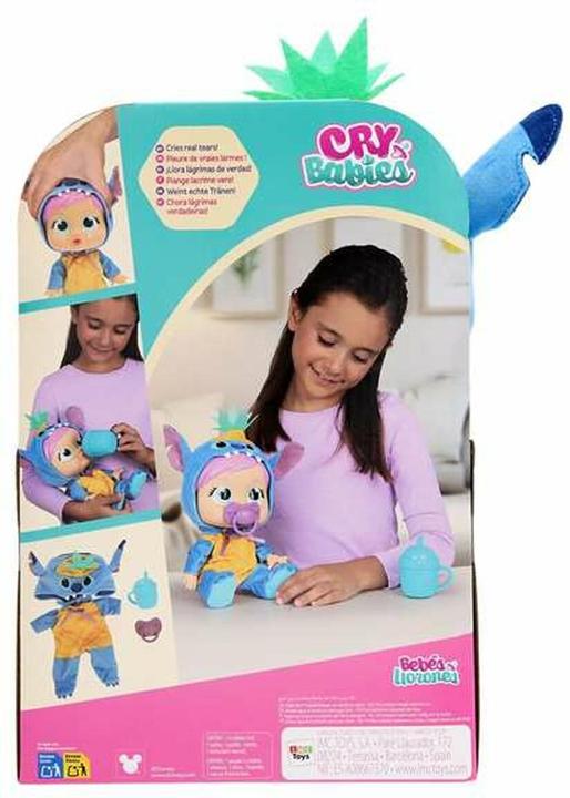 Actual product image Cry Babies Loving Care Stitch Baby Doll