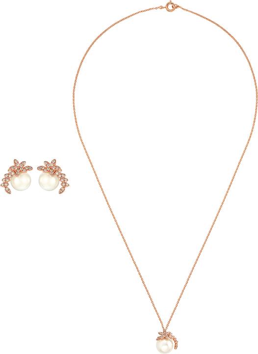 Image du produit Heideman Set Leora rose doré (100% acier inoxydable)