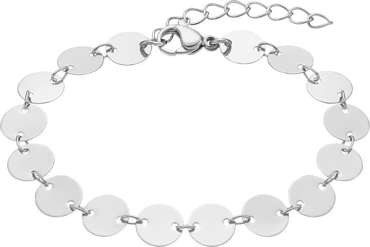 Actual product image Heideman Suri silver color polished (100% stainless steel)