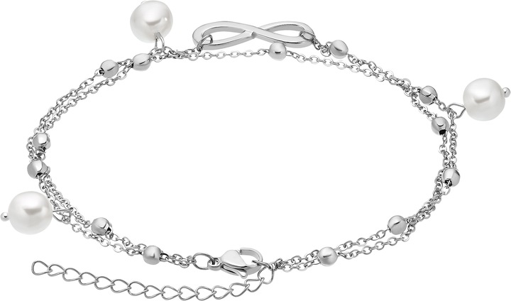 Actual product image Heideman Henrietta silver color polished (100% stainless steel)