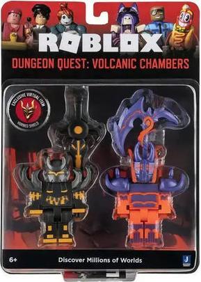 Actual product image Rei Toys Roblox: - Game Pack Series 1 - Dungeon Quest: Volcanic Chambers
