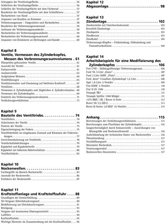 Produktbild Praxishandbuch Zylinderköpfe (Deutsch, Peter J. Burgess, 2005)