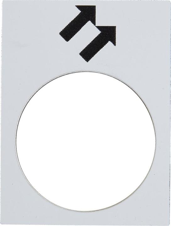 Actual product image Schneider Electric Labelling plate ws rectangular English ZB2BY4964