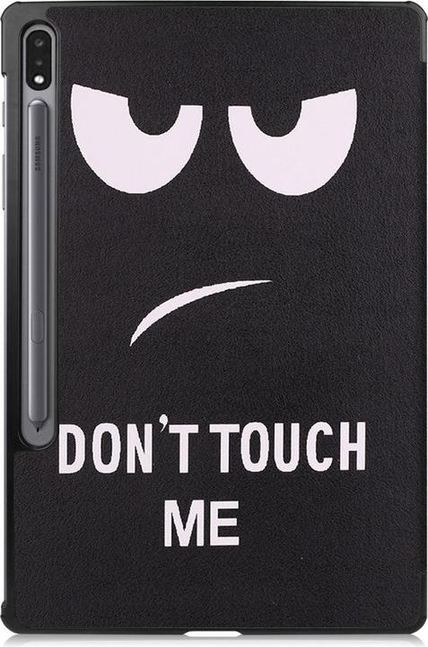 Actual product image Cover-Discount Galaxy Tab S7+ (12.4) - Tri-fold Smart Case Don't Touch (Galaxy Tab S7 FE)