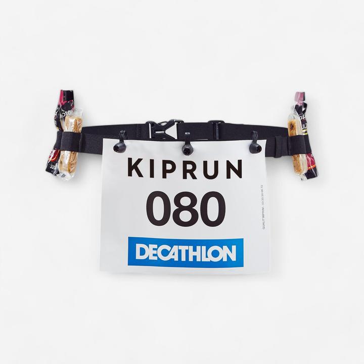 Actual product image Kiprun Starting number holder for running competitions