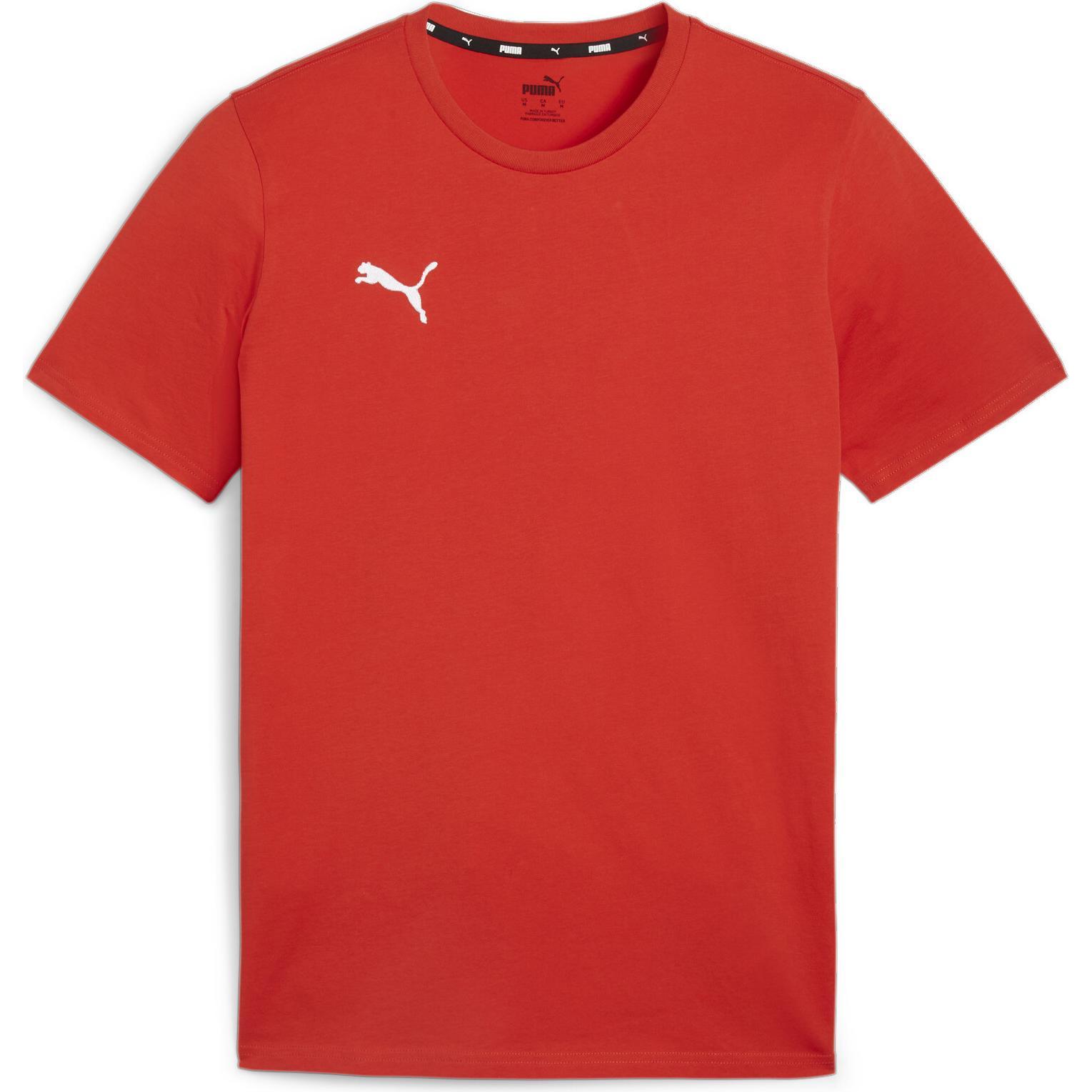 Puma, Herren, Sportshirt, teamGOAL Casuals Tee (3XL), Rot, 3XL