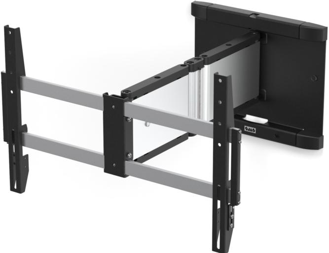 Actual product image SMS Icon 3D Large Alu/Black (Wall, 80", 40 kg)