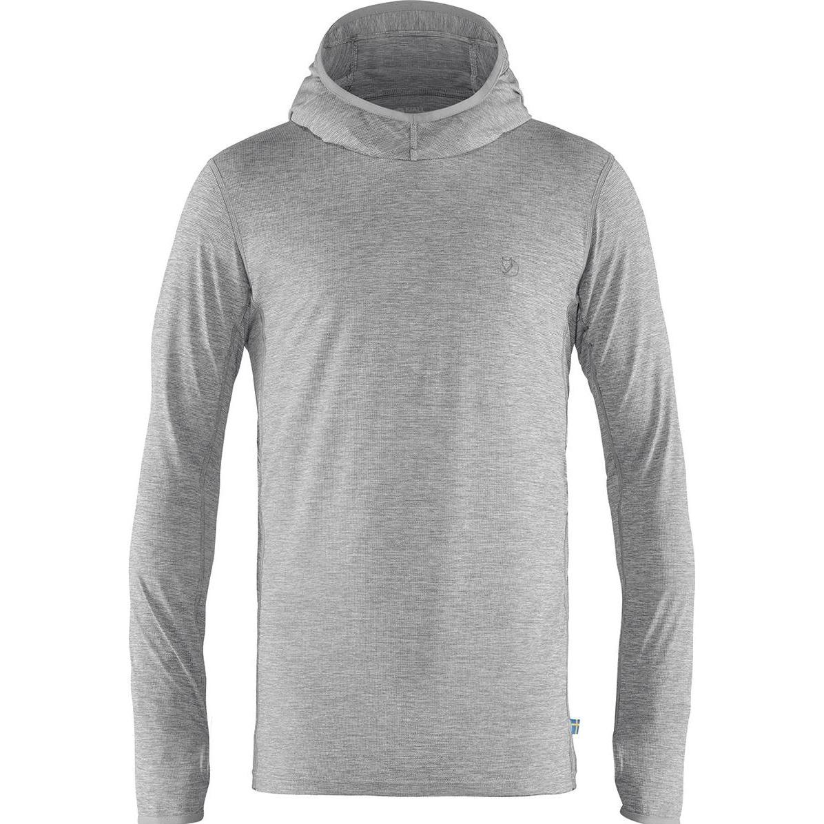Fjällräven, Herren, Pullover, Abisko Sun Hoodie, Grau, (XXL)