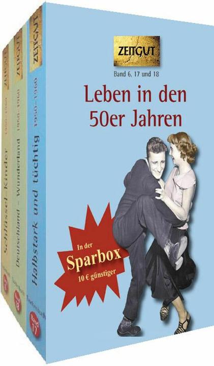 Produktbild Leben in den 50er Jahren. Band 6, 17 und 18 der Reihe. Schuber (Deutsch, Jürgen Kleindienst, 2014)