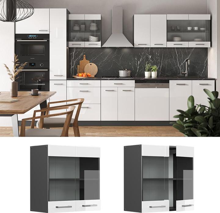 Produktbild Vicco Küchenglasschrank R-Line (60 x 31 x 60 cm)