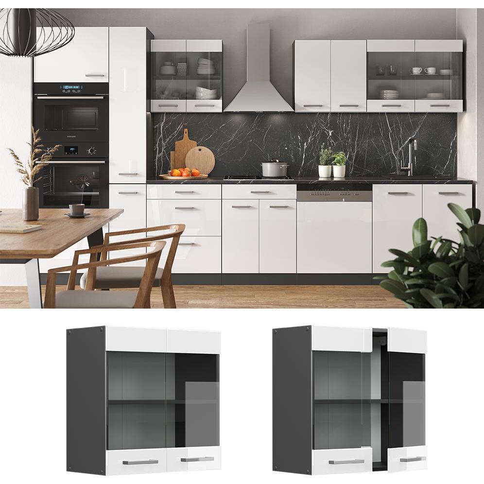 Thumbnail - Vicco, Regal, Küchenglasschrank R-Line (60 x 60 x 31 cm)