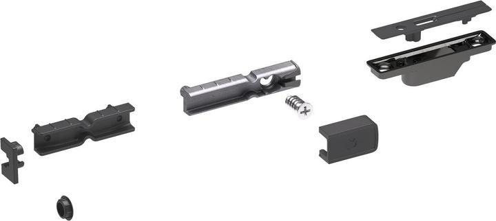 Italiana Ferramenta KIARO airbrake bracket with cable, grey plastic