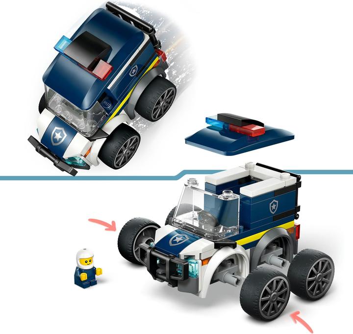 Image du produit LEGO Coole Flitzer – Polizei-Truck (60481, LEGO City)