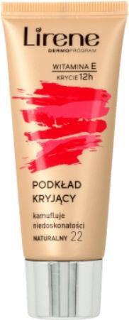Image du produit Lirene Fond de teint fluide couvrant 30 ml - Teinte : 22 (22 Naturel)