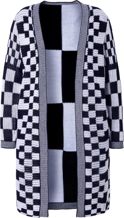 Actual product image Angel of Style Strickjacke, Straight Fit, Schachbrett-Mustermix (42, 44)