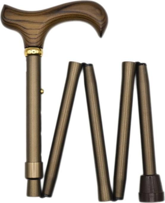 Actual product image Gastrock Folding stick 7886cm 5f aluminum bronze Derby