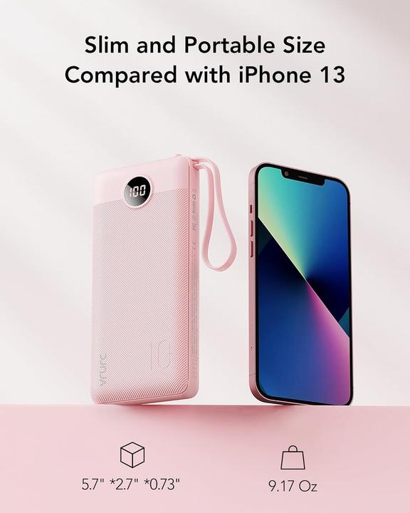 Actual product image Vrurc Powerbank (10000 mAh, 12 W)