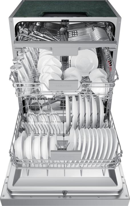 Produktbild Samsung DW60CG552SSR Einbaugeschirrspüler, Integriert mit Edelstahlblende, 60cm