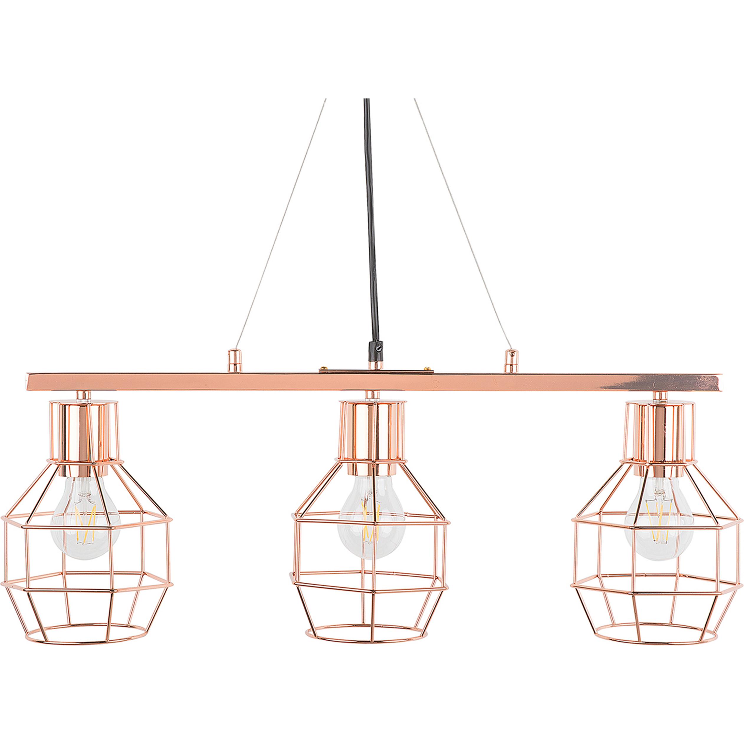 Beliani, Pendelleuchte, Orne (E27)