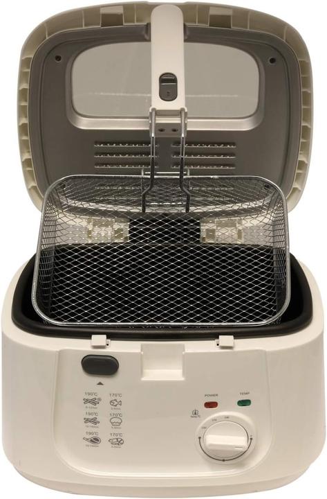 Produktbild Deski Fritteuse 1800 Watt 2,5 Liter Edelstahl weiss