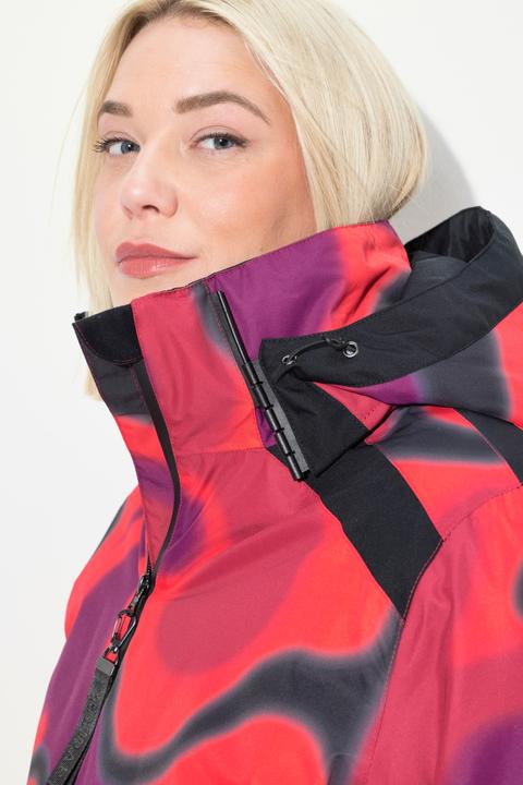 Produktbild Ulla Popken HYPRAR Performance-Jacke, wasserdicht, Schneefang, Kapuze (56)
