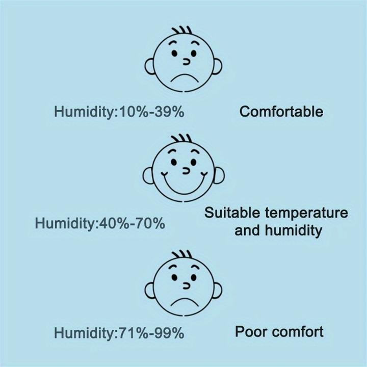 Produktbild PhoneLook Intelligenter Mini LCD Digitalthermometer-Hygrometer für Temperatur und Luftfeuchtigkeit