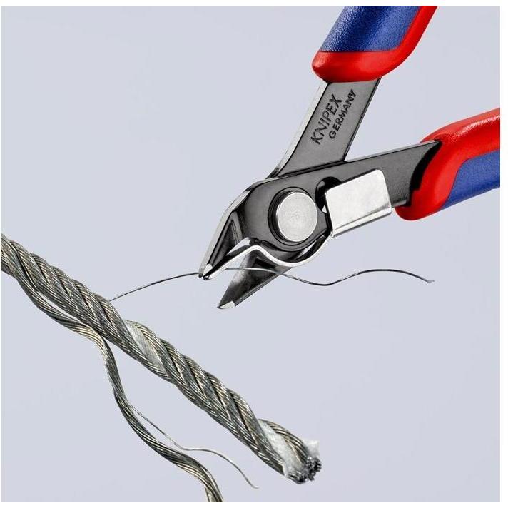 Thumbnail - Knipex, Bolzenschneider + Seitenschneider, Electronic Super Knips (130 mm)