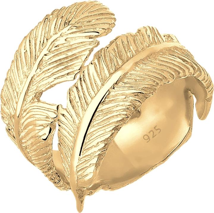 Immagine prodotto Elli Wickellook Feder Design Verstellbar (54, 925 Argento)