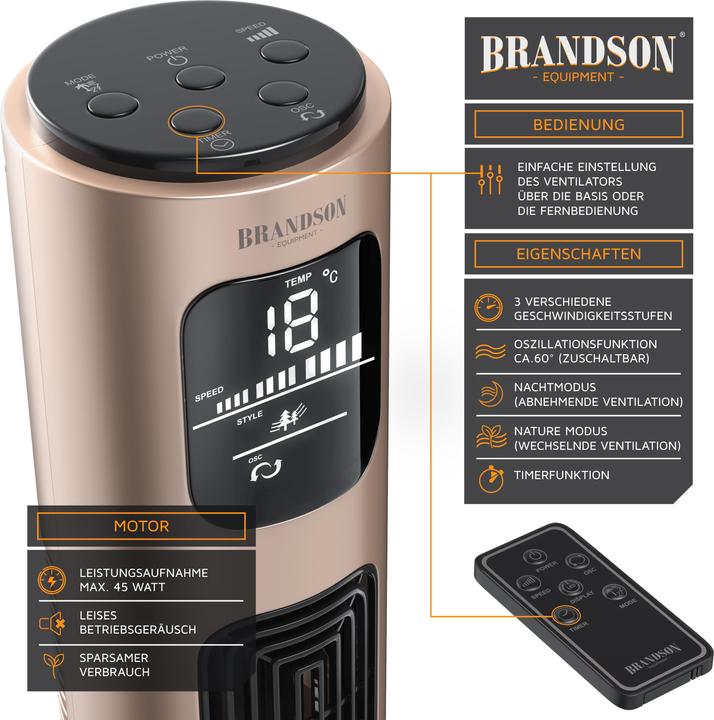 Actual product image Brandson Oszillation (48 dB)