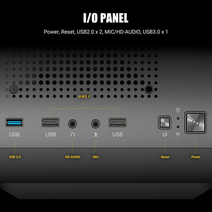 Produktbild Antec AX20 (ATX, ITX, mATX)