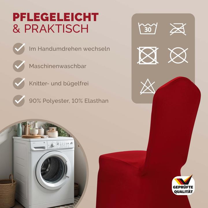 Produktbild Detex Stuhlhussen 4er Set