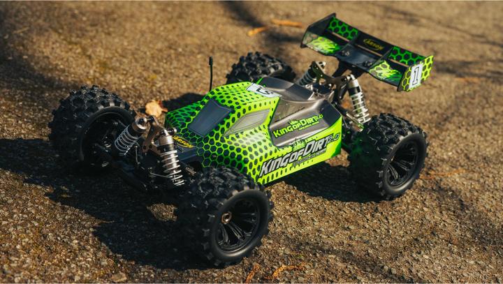 Actual product image Carson 1:8 King of Dirt 2.0 100% RTR grün (RTR Ready-to-Run)
