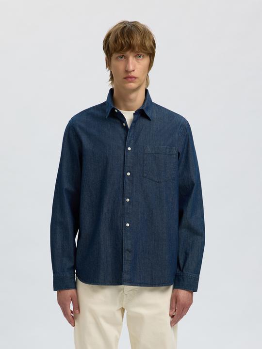 Image du produit Selected Slhregcarlo Denim Ls Shirt Noos (S)