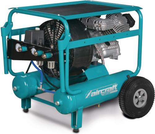 Immagine prodotto Stürmer Aeronautica - Compressore a pistoni per dispositivi mobili AIRCAR 553/22 PRO, 2 cilindri, flangiato (10 bar, 11 l)