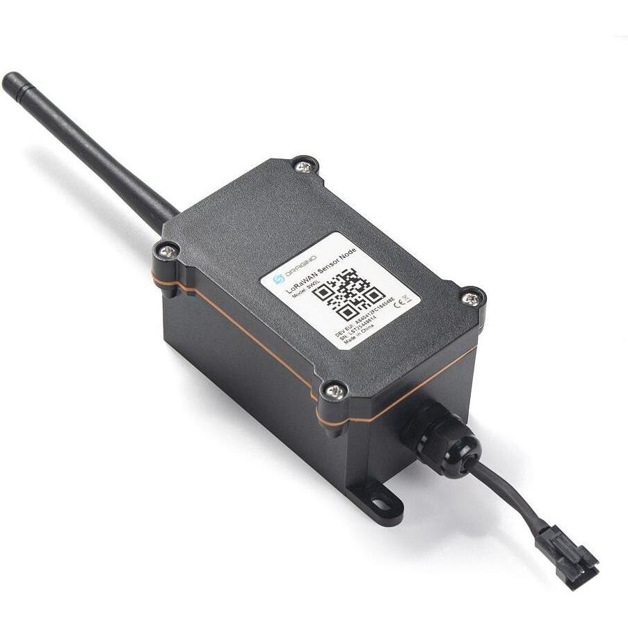 Dragino SW3L DN15 Sensore di flusso LoRaWAN 868MHz, Termometro + Igrometro, Nero
