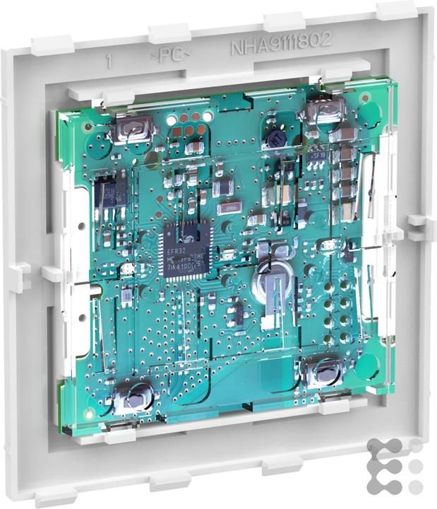 Image du produit Merten Connected MEG5116-6000 Module bouton-poussoir simple System Design (Actionneur de commutation)